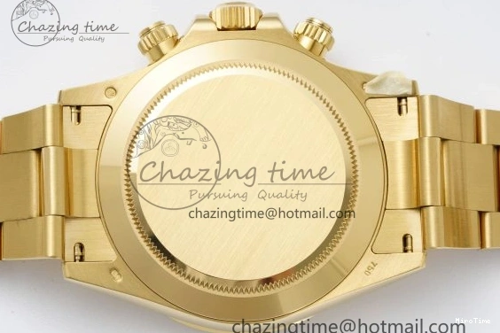 MiroTime 0228 Daytona 116508 BTF 1:1 Best Edition Black Diamonds Dial on YG Bracelet SA Sporty 2151